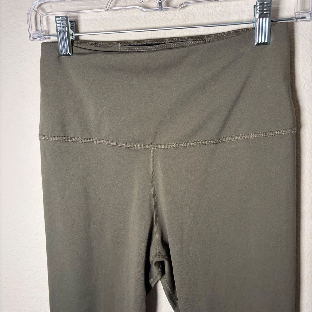 Nike Leggings Women's Small Green Olive Pull On Dri-Fit Athletic Active - Picture 3 of 8